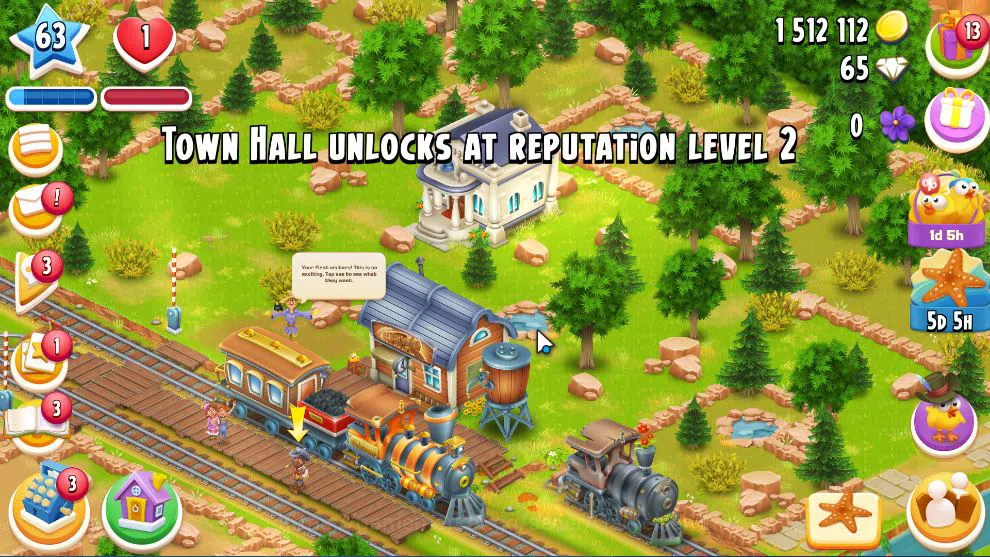 Hay Day Accounts Level 63 | Barn Storage 2450 + Silo Storage 2500 | 1,5M Coins, 65 Dm |CN ON|Log Supercell ID|Take 8