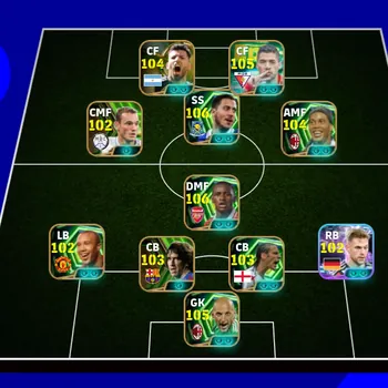 eFootball Accounts Legends & Iconic Players EFOOTBALL BEST ACCOUNT | EPIC EDEN HAZARD,P VIERA,RONALDINHO,C PUYOL,ABIATTI,L