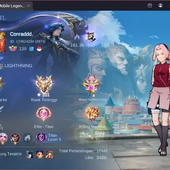 Mobile Legends: Bang Bang Collector GLOBAL|Hero 132|Skin 393|Lg Johnson,Exo Kagura+Gra image 1