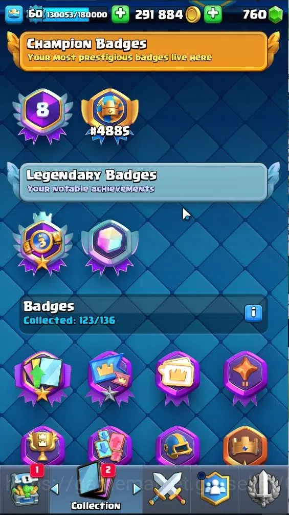 Clash Royale Accounts Lv 60|Trophy 11203|KTL 15|Limited Skin|Card 121|4  image 13