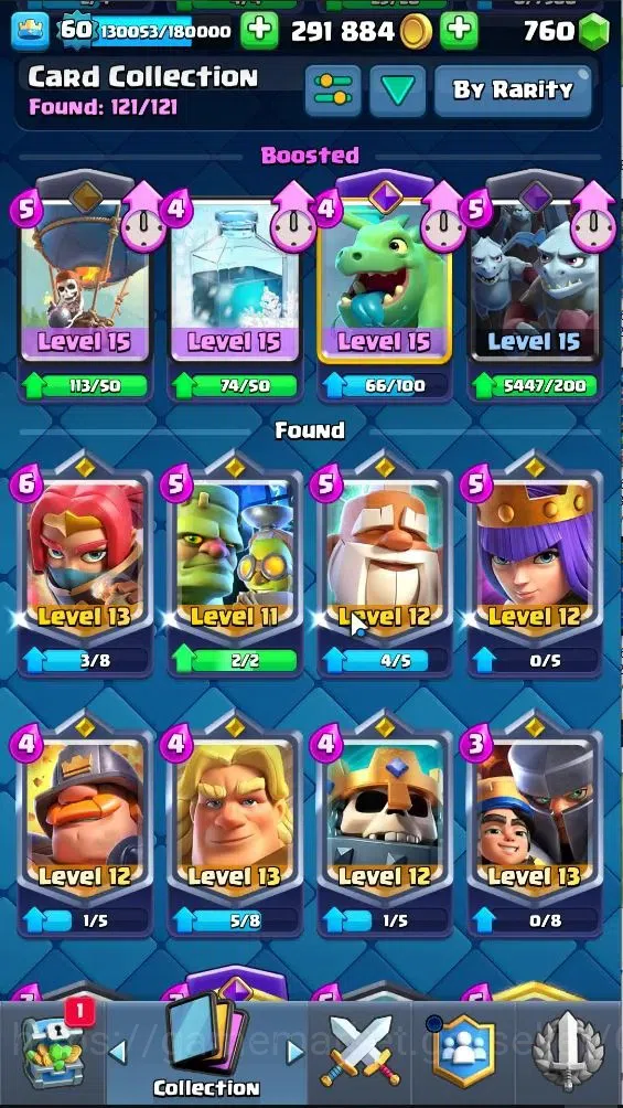 Clash Royale Accounts Lv 60|Trophy 11203|KTL 15|Limited Skin|Card 121|4  image 16