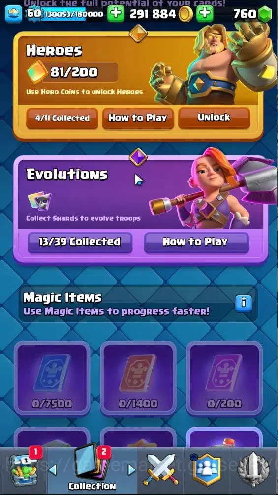 Clash Royale Accounts Lv 60|Trophy 11203|KTL 15|Limited Skin|Card 121|4  image 7