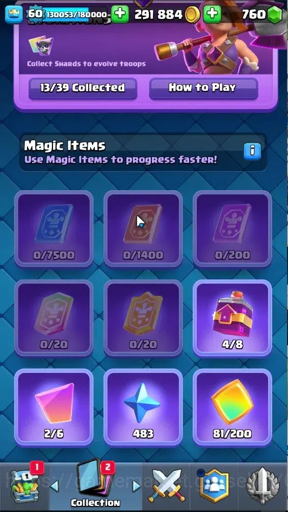 Clash Royale Accounts Lv 60|Trophy 11203|KTL 15|Limited Skin|Card 121|4  image 8