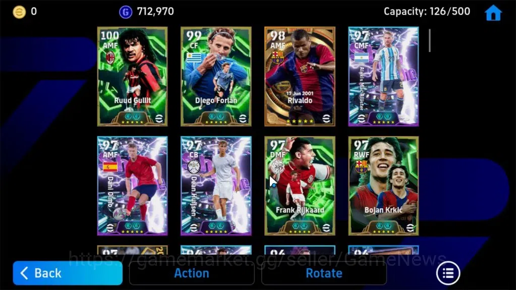 eFootball Accounts Android|Epic Ruud Gullit,Diego Forlan,Inzaghi,Old  image 5