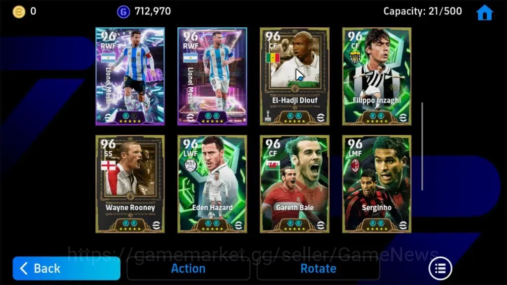 eFootball Accounts Android|Epic Ruud Gullit,Diego Forlan,Inzaghi,Old  image 9