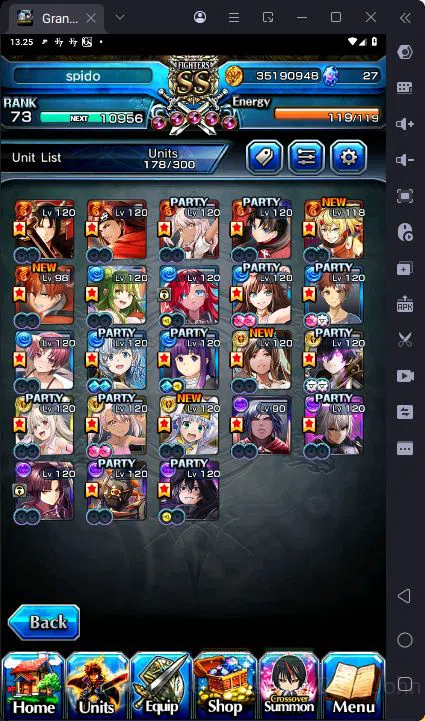 Grand Summoners Accounts [GLOBAL] Rank 73 | 23 Ascend | Shadow TW | Beta TW image 4
