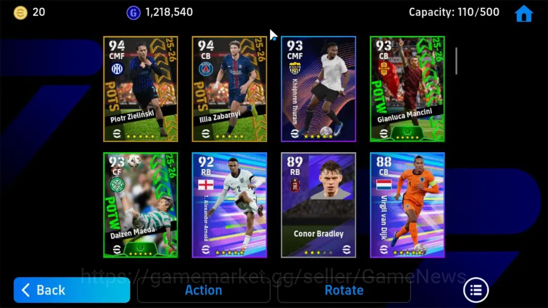 eFootball Accounts Android|Epic Marcelo Naruto,D.Drogba,S.Gerrard,And image 5