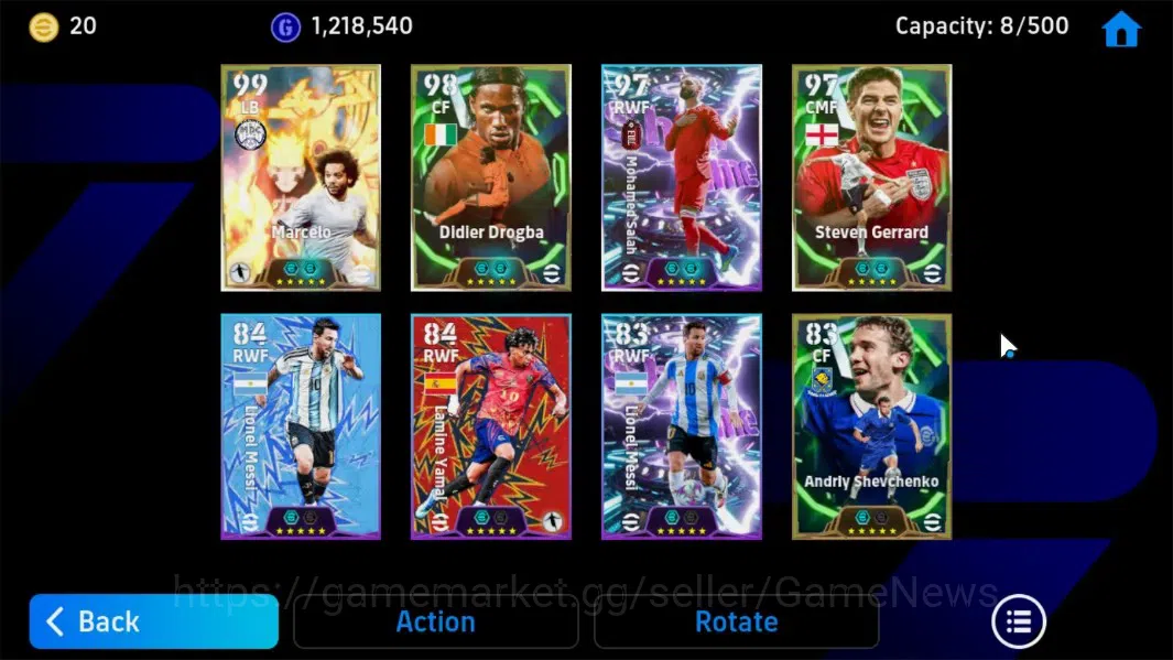 eFootball Accounts Android|Epic Marcelo Naruto,D.Drogba,S.Gerrard,And image 6