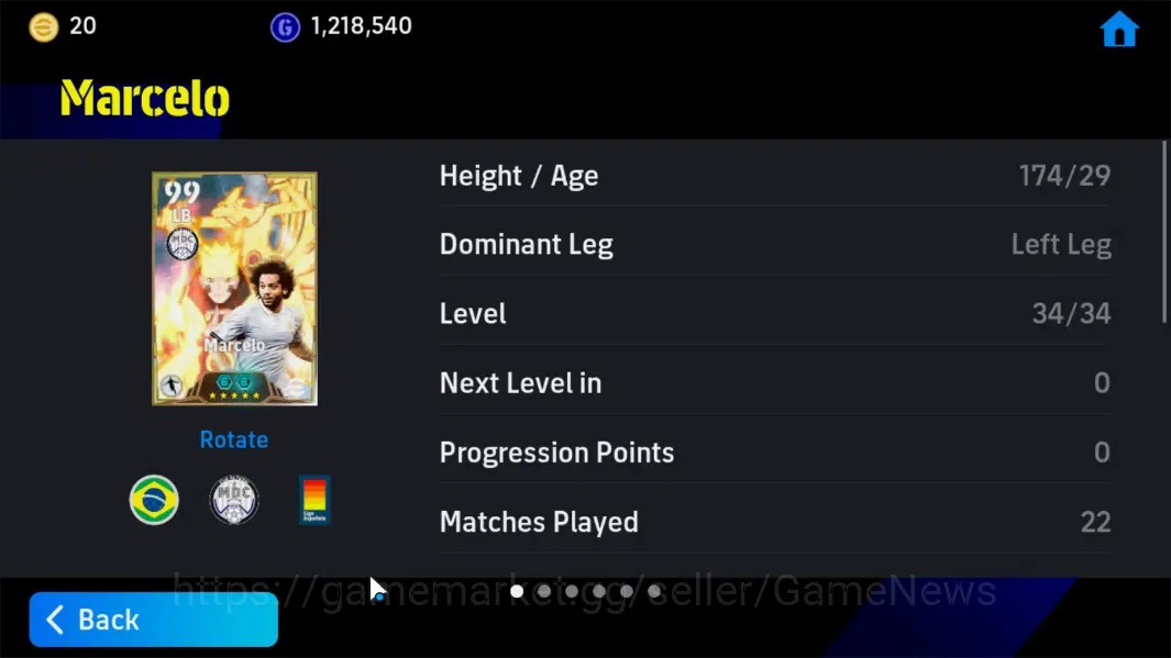 eFootball Accounts Android|Epic Marcelo Naruto,D.Drogba,S.Gerrard,And image 7