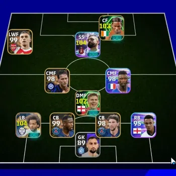 eFootball Legends & Iconic Players Android|Epic Marcelo Naruto,D.Drogba,S.Gerrard,And image 1