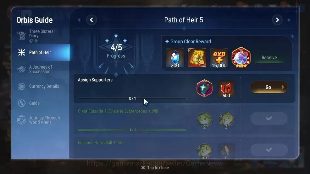 Epic Seven Accounts GLOBAL UnVerif|New Era|8 ML(ZIO,SP Politis,LH Cerm image 4
