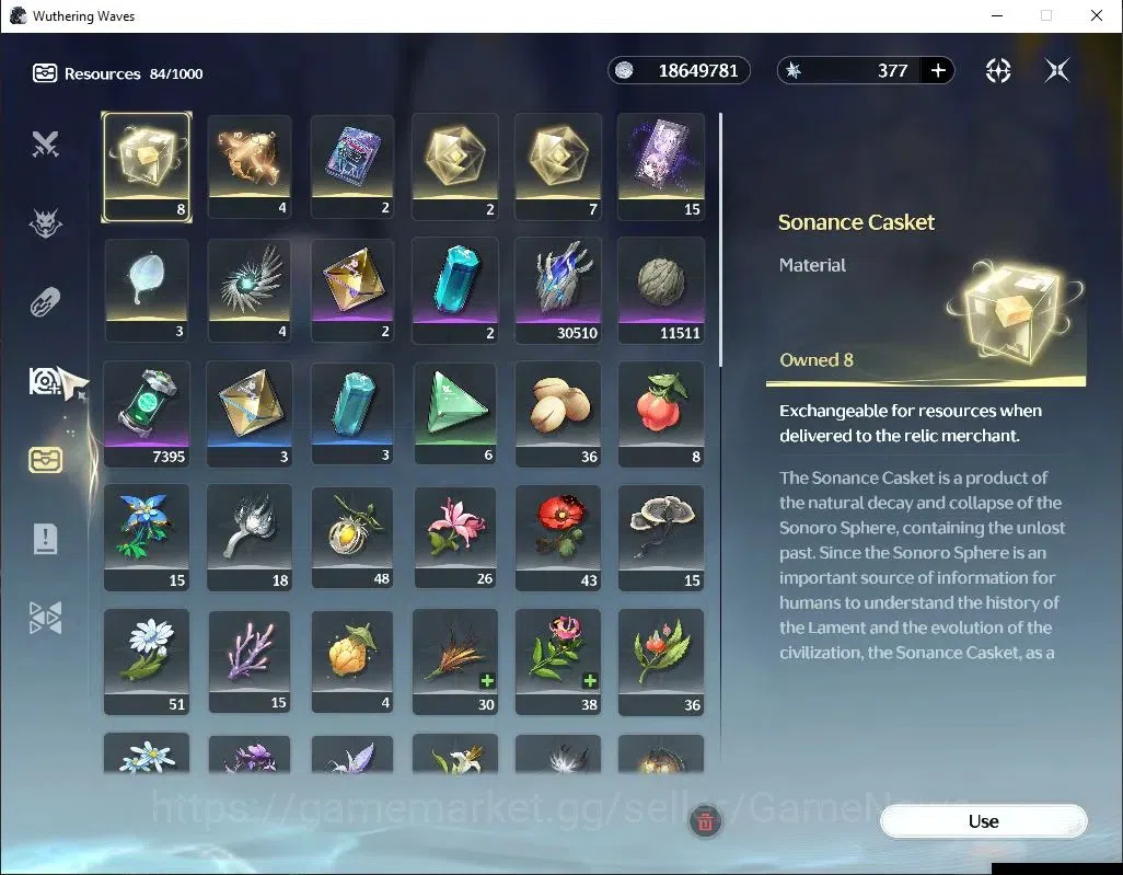 Wuthering Waves Accounts EU |UL 49|2 Limited| (Lucy RC 6, Rebecca RC 1) + S image 9