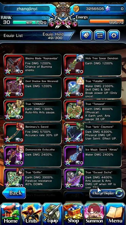 Grand Summoners Accounts End-Game Global|Rank 30|8 Ascend+1TW|Houka Inumuta+TW,S Luvia&Rin,Nonon,Uzu Sanageyamax2,Ira 6