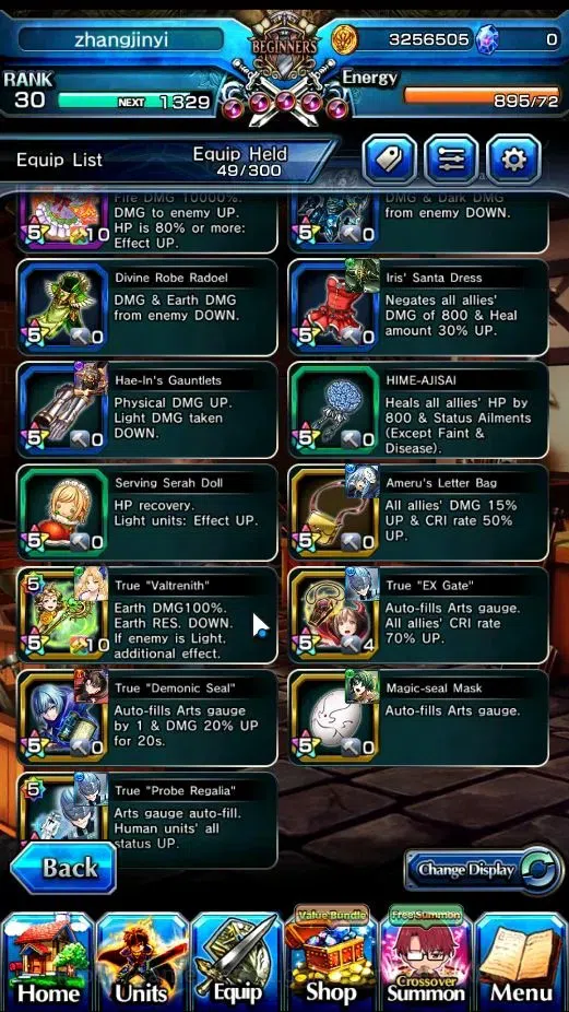 Grand Summoners Accounts End-Game Global|Rank 30|8 Ascend+1TW|Houka Inumuta+TW,S Luvia&Rin,Nonon,Uzu Sanageyamax2,Ira 7