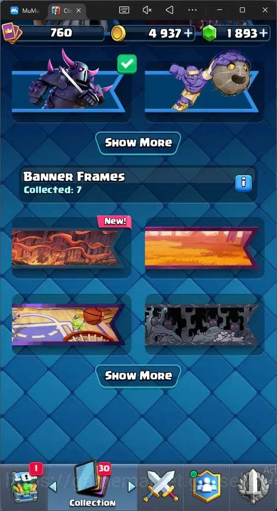 Clash Royale Accounts CL 760|KTL 11|Trophy 5522|Card 97|3 EVO|1 Hero|Are image 11