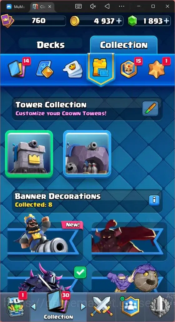 Clash Royale Accounts CL 760|KTL 11|Trophy 5522|Card 97|3 EVO|1 Hero|Are image 12