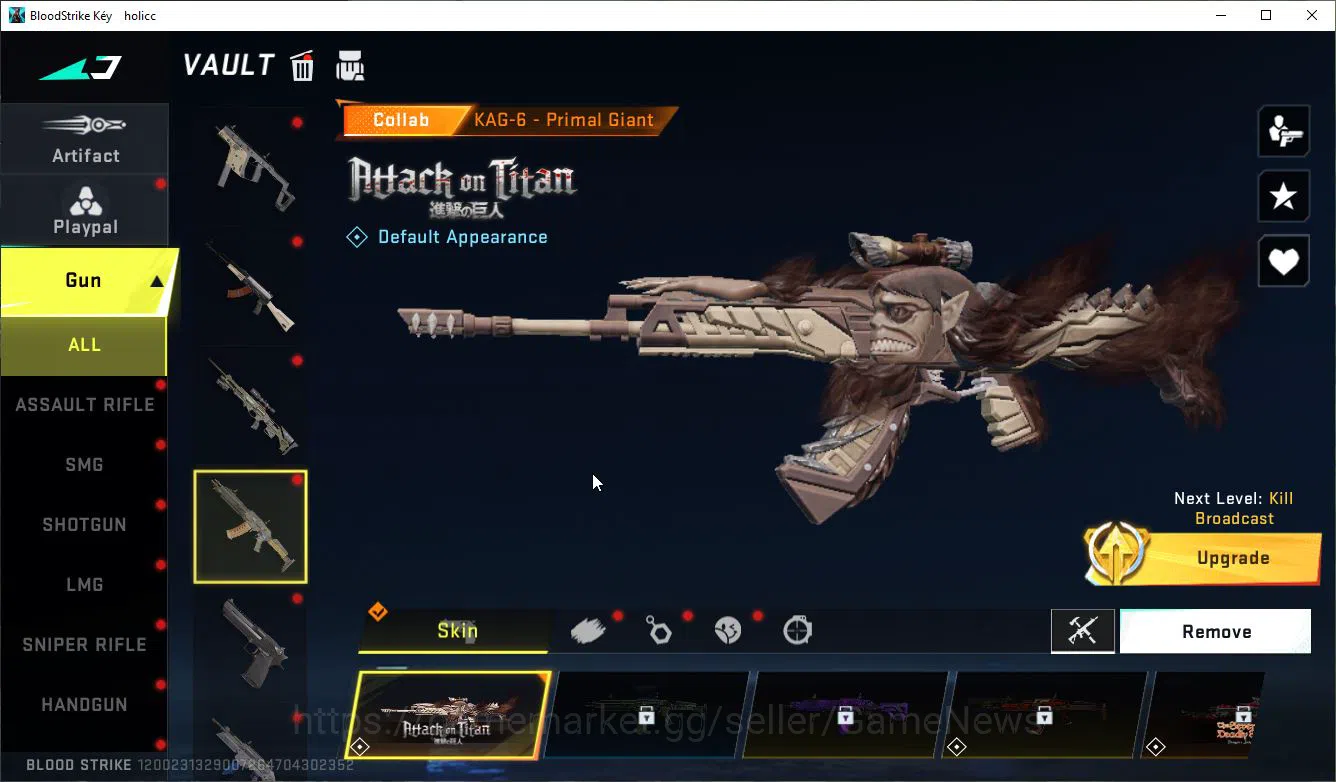 Blood Strike Accounts ASIA|ETERNAL Zero-Oda+MELE DualBlades+Collab 7DS A image 10
