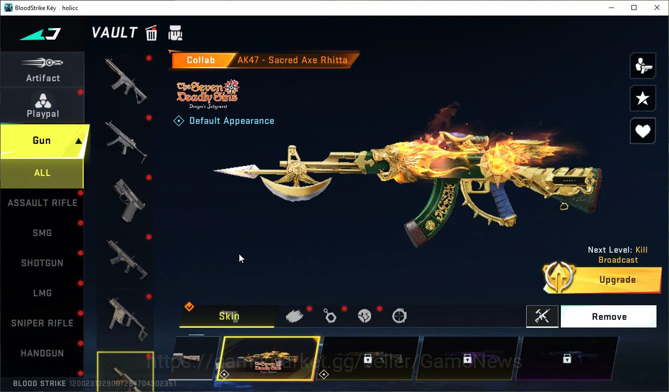 Blood Strike Accounts ASIA|ETERNAL Zero-Oda+MELE DualBlades+Collab 7DS A image 13