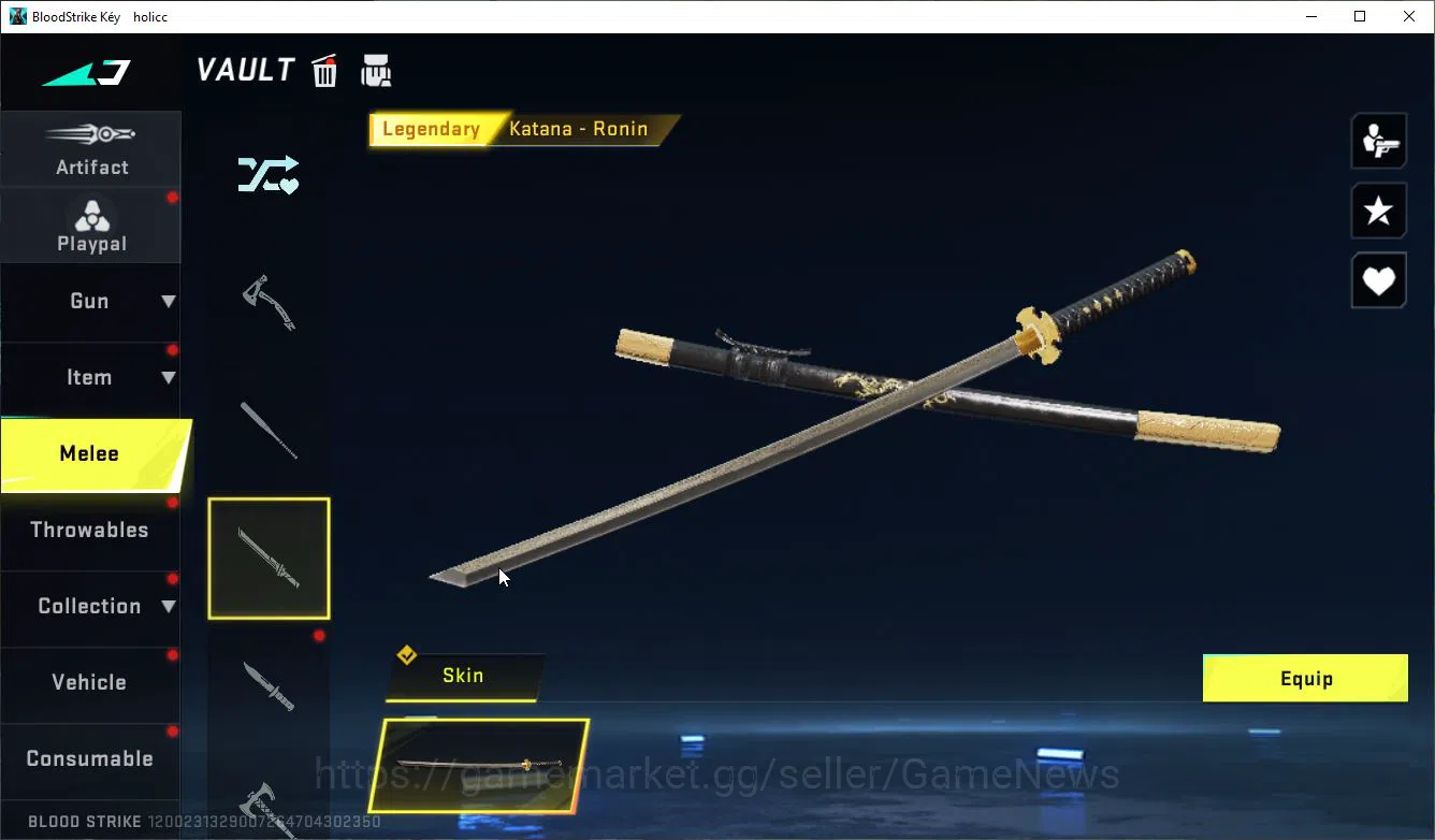 Blood Strike Accounts ASIA|ETERNAL Zero-Oda+MELE DualBlades+Collab 7DS A image 15