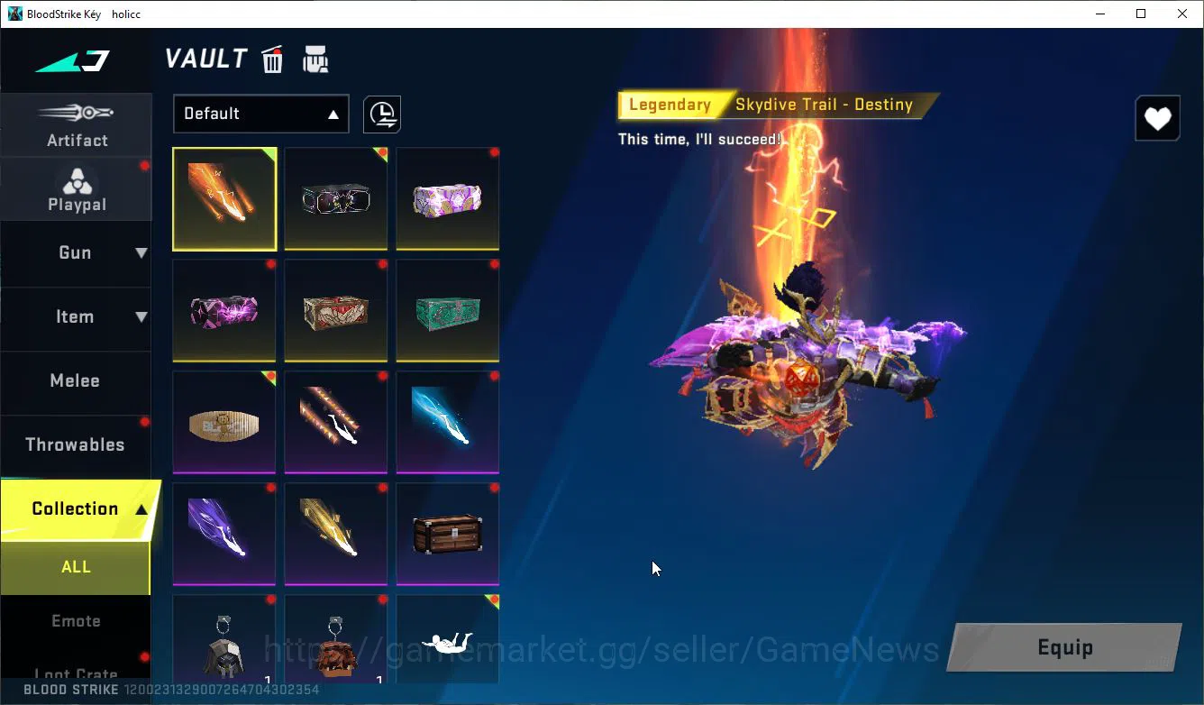 Blood Strike Accounts ASIA|ETERNAL Zero-Oda+MELE DualBlades+Collab 7DS A image 3