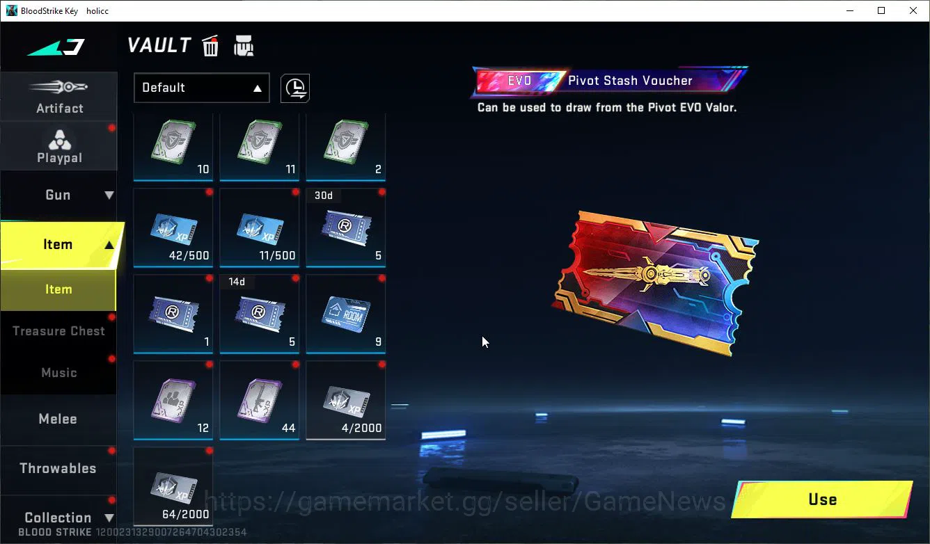 Blood Strike Accounts ASIA|ETERNAL Zero-Oda+MELE DualBlades+Collab 7DS A image 5