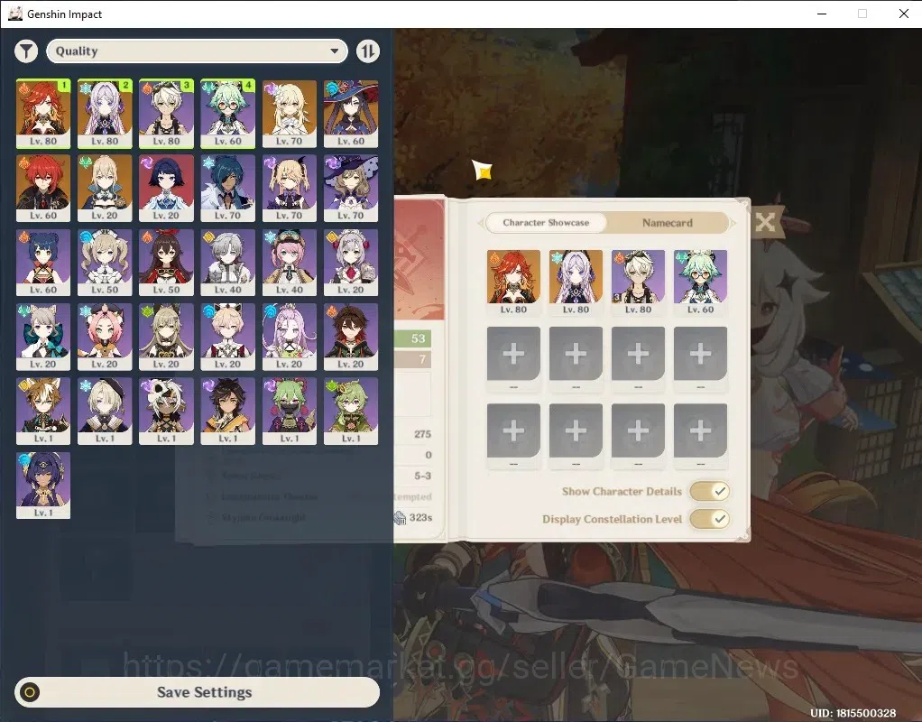 Genshin Impact Accounts Others ASIA | AR 53 | 2 Limited + (Mavuika,Citlali) | Standart Mona,Deluc,Jean | Female MC | Take 1