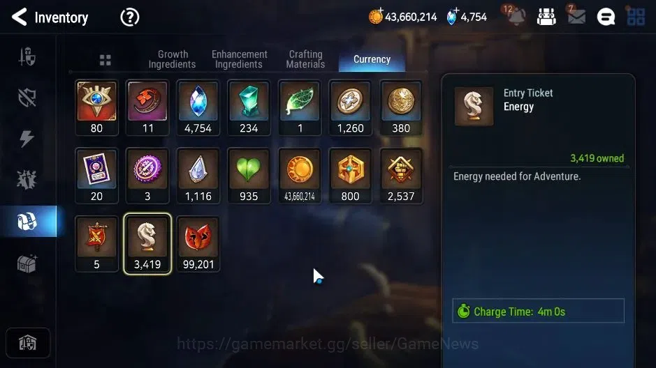 Epic Seven Accounts GLOBAL|UnVerif|4 ML(Salome,AD Shadow,LC Belona)Set image 16