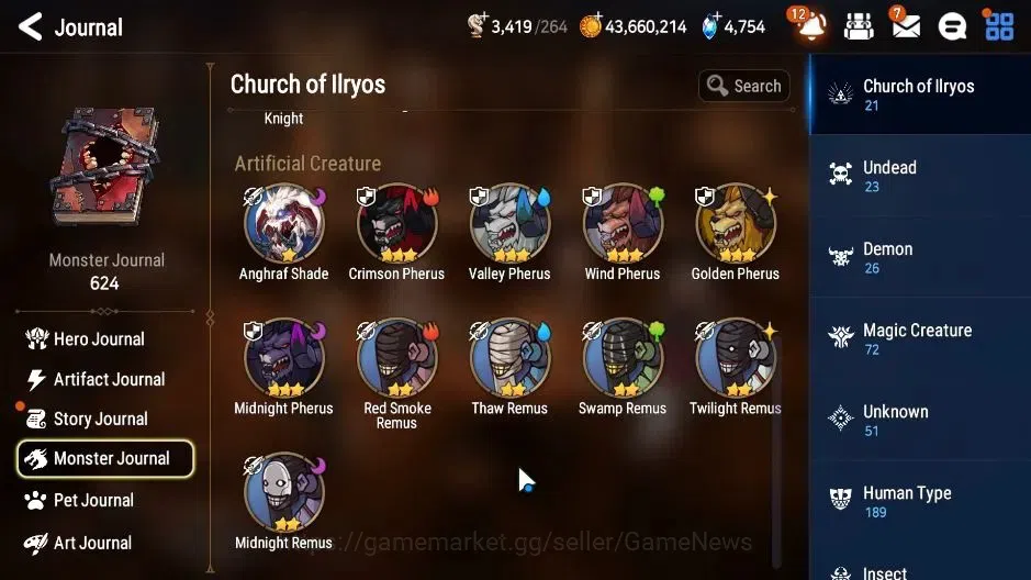 Epic Seven Accounts GLOBAL|UnVerif|4 ML(Salome,AD Shadow,LC Belona)Set image 19