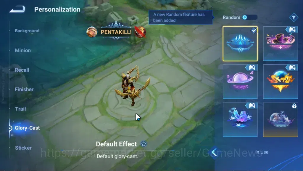 Honor of Kings Accounts Rare Skin Hero 43 Skin 24|Legend (Yao),GM (Gan & Mo),4 Epic Skin,2 Skin Event Exclusive,1 Honor 11