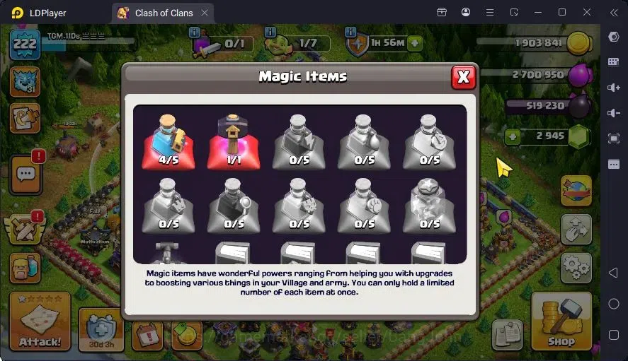 Clash of Clans Accounts Global |TH 17-BH 10|LVL 222|BK 86,AQ90,MP71,GW74,R image 3