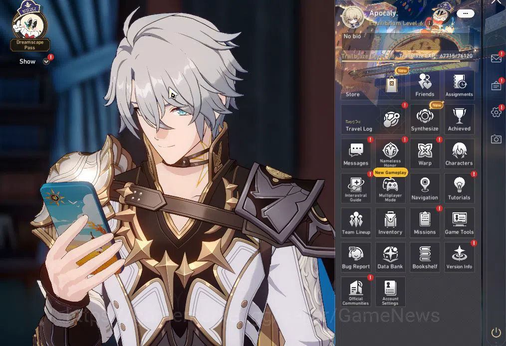 Honkai Star Rail Accounts Mid Game Asia|TL 68|8 Limited|[Phainon,Acheron,Saber,Archer]+Sign Sunday,Aventurine,Etc|MC 6