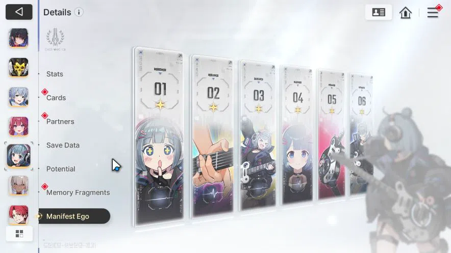 Chaos Zero Nightmare Accounts Global Lv 43|6 SSR[SerenielM2+Sign,Narja,Haru,Chiz image 11