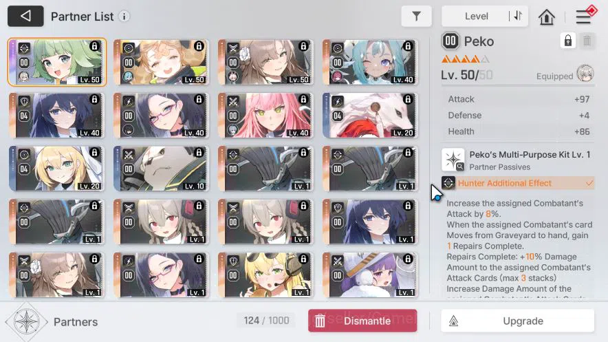 Chaos Zero Nightmare Accounts Global Lv 43|6 SSR[SerenielM2+Sign,Narja,Haru,Chiz image 5