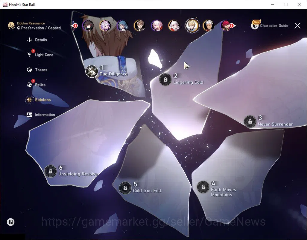 Honkai Star Rail Accounts Asia|TL 70|13 Limited|[Acheron E1,Phainon]+Sign Av image 7