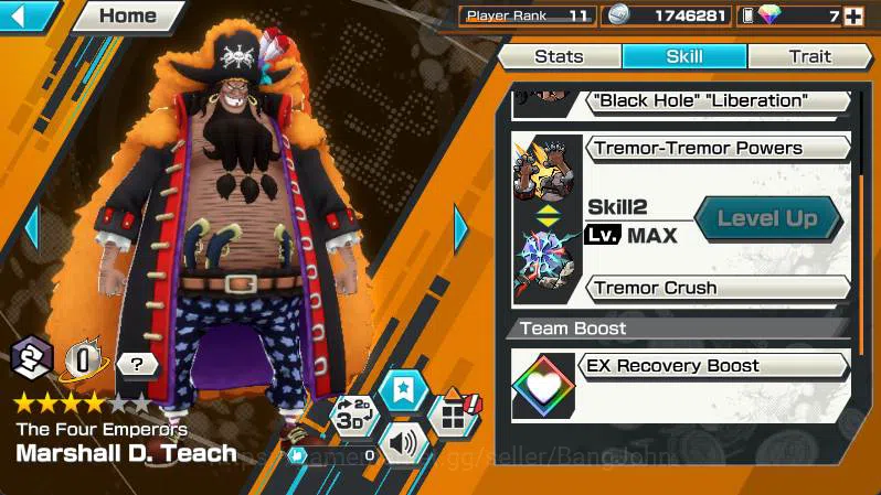 One Piece Bounty Rush Accounts GLOBAL | 3 ex | Borsalino, Trafalgar, Marshall | L image 5