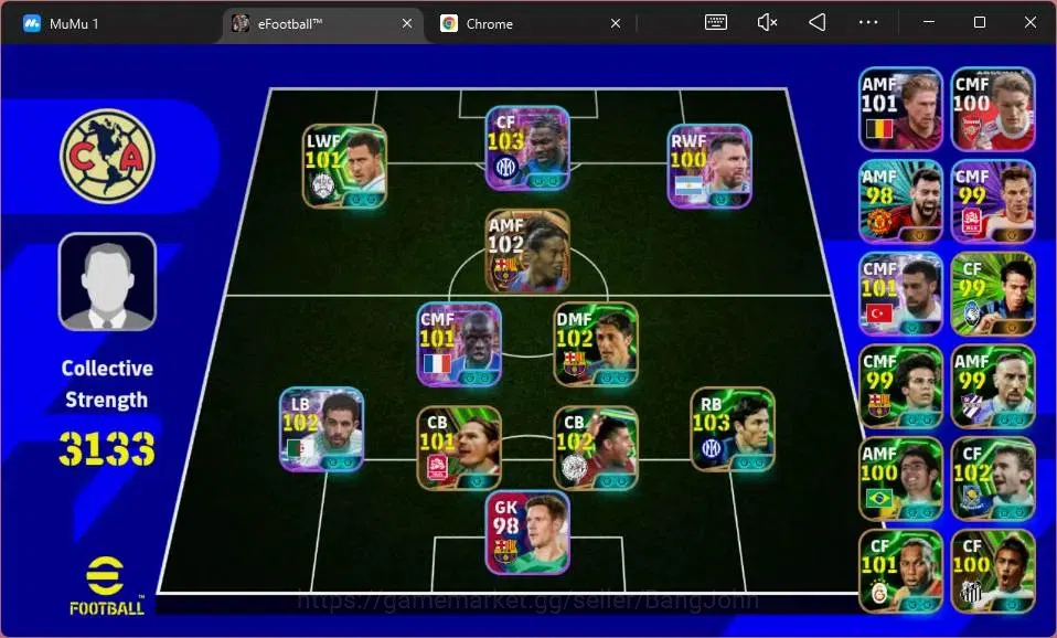 eFootball Accounts Android|PW 3133|Epic Ronaldinho,Zanetti,Rijkaard|T image 2