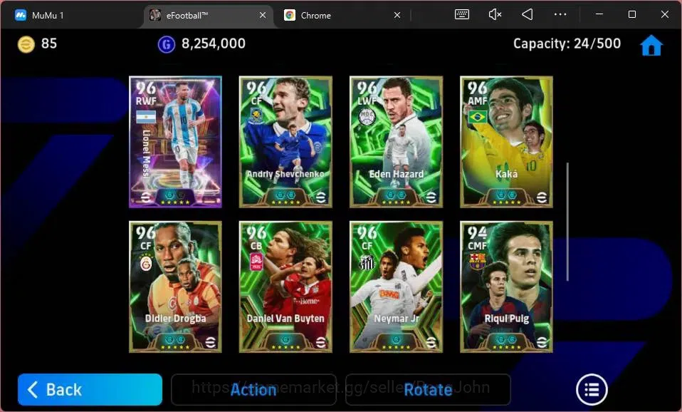 eFootball Accounts Android|PW 3133|Epic Ronaldinho,Zanetti,Rijkaard|T image 4