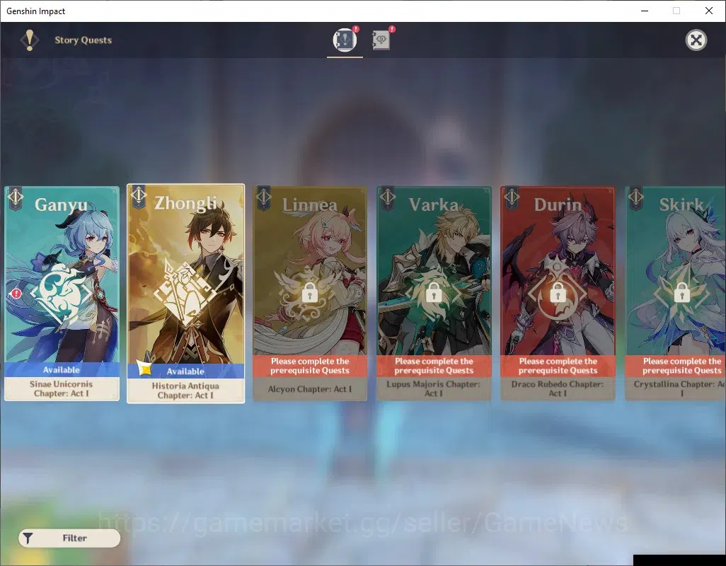 Genshin Impact Accounts ASIA|AR 43|2 Limited + 1(*5Weapon)|Lauma,Neuvillet image 14