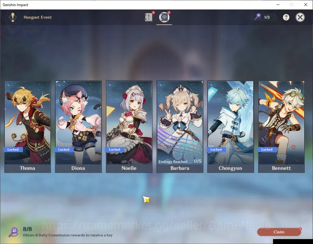 Genshin Impact Accounts ASIA|AR 43|2 Limited + 1(*5Weapon)|Lauma,Neuvillet image 16