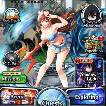 Grand Summoners Accounts End-Game Global|Rank 102|21 Ascend 6 TW|Okarun,Kamijo,Selia,Ilya,Celia,Mira)+TW