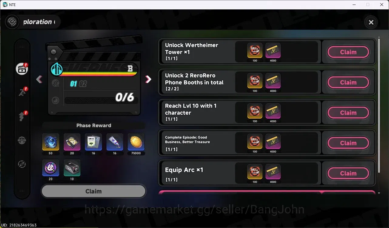 Neverness to Everness Accounts EU|Hunter Lvl 6|2 S-Class [Chaos&Daffodil]|6 A-Cla image 16