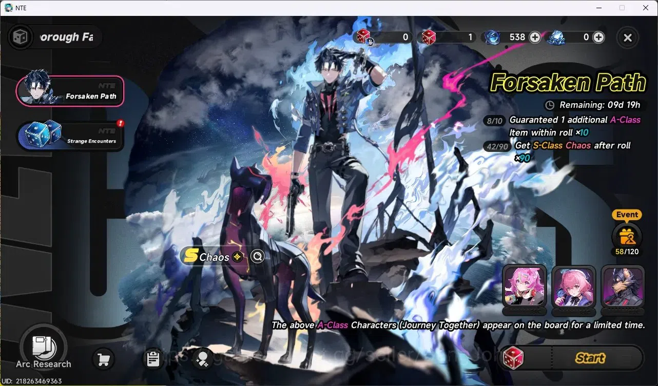 Neverness to Everness Accounts EU|Hunter Lvl 6|2 S-Class [Chaos&Daffodil]|6 A-Cla image 4