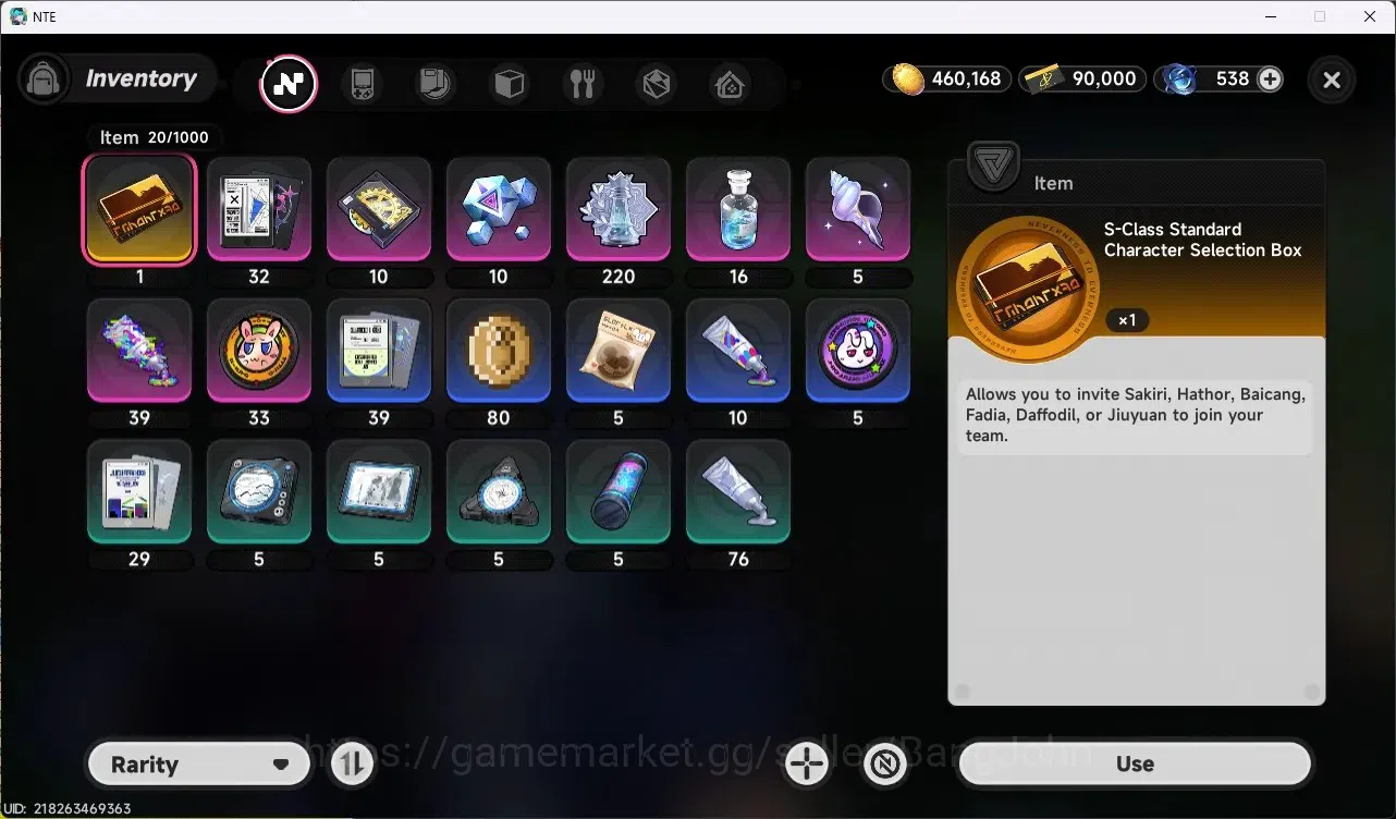 Neverness to Everness Accounts EU|Hunter Lvl 6|2 S-Class [Chaos&Daffodil]|6 A-Cla image 9