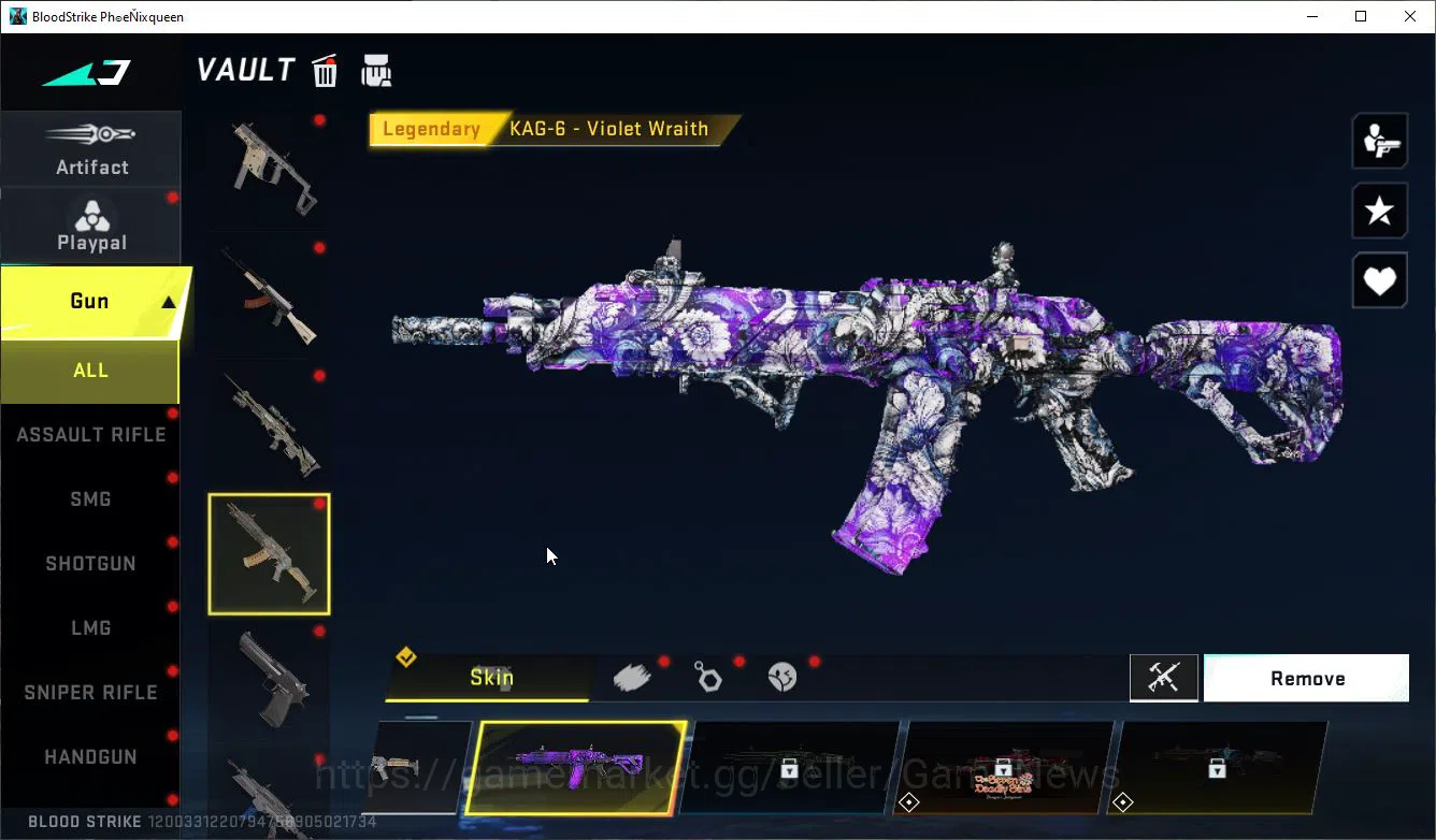 Blood Strike Accounts ASIA|Collab 7DS Karl98-Merlit,QBZ95-Darkness+1 ULT image 8