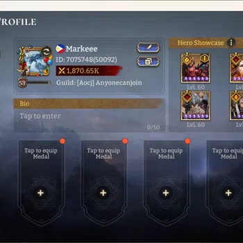 Watcher of Realms Accounts Others Global 50xx|Power 1,8M|6