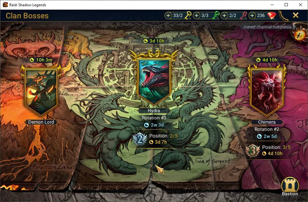 Raid: Shadow Legends Accounts Mid-Game Lv51 683K Power|1 Mythic(Nais the Shadowthief)+22 19