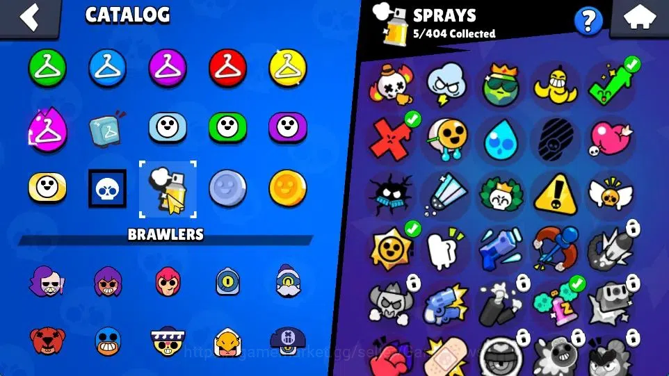 Brawl Stars Accounts 1025 Trophy | 9040 Bling | 13 Brawlers 1 Max Lvl ( image 12