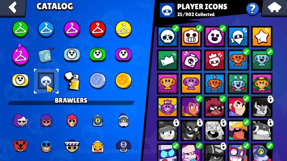 Brawl Stars Accounts 1025 Trophy | 9040 Bling | 13 Brawlers 1 Max Lvl ( image 13