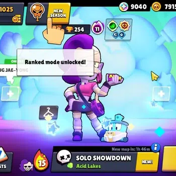 Brawl Stars Accounts 1025 Trophy | 9040 Bling | 13 Brawlers 1 Max Lvl ( image 1