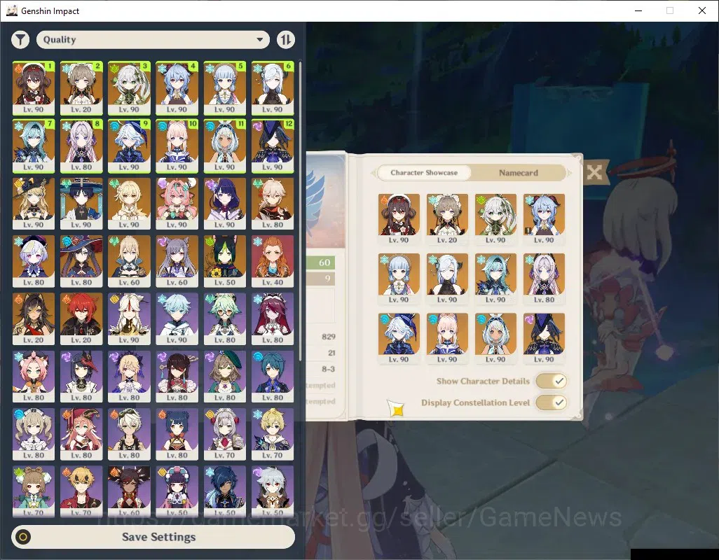 Genshin Impact Accounts Others 1